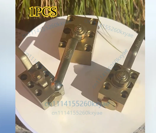 1PCS  Khp/pkh plate hydraulic ball/two-position two-way/high-pressure ball valve/khp-06/10/16/20