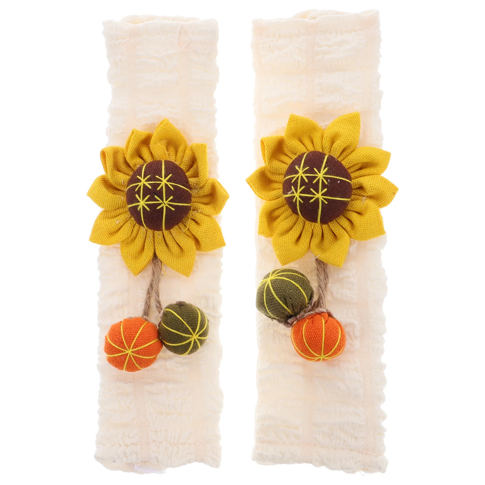 

1 Pair Sunflower Shoulder Strap Cover For Cute Anti-Chafing Pad Lightweight Kawaii Accessories Interior Decor