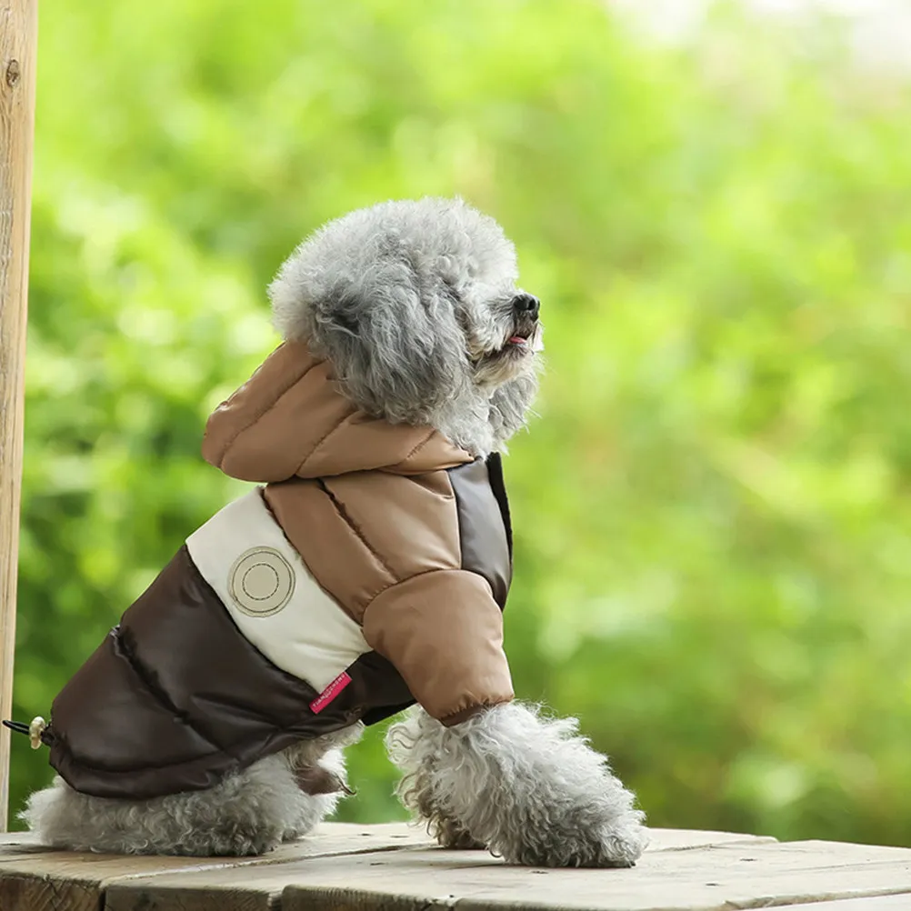1Pcs Chic Cotton Pet Dog Vest Winter Warm Clothes for Puppies Comfortable Breathable Design Elegant Trendy Look Cold Weather