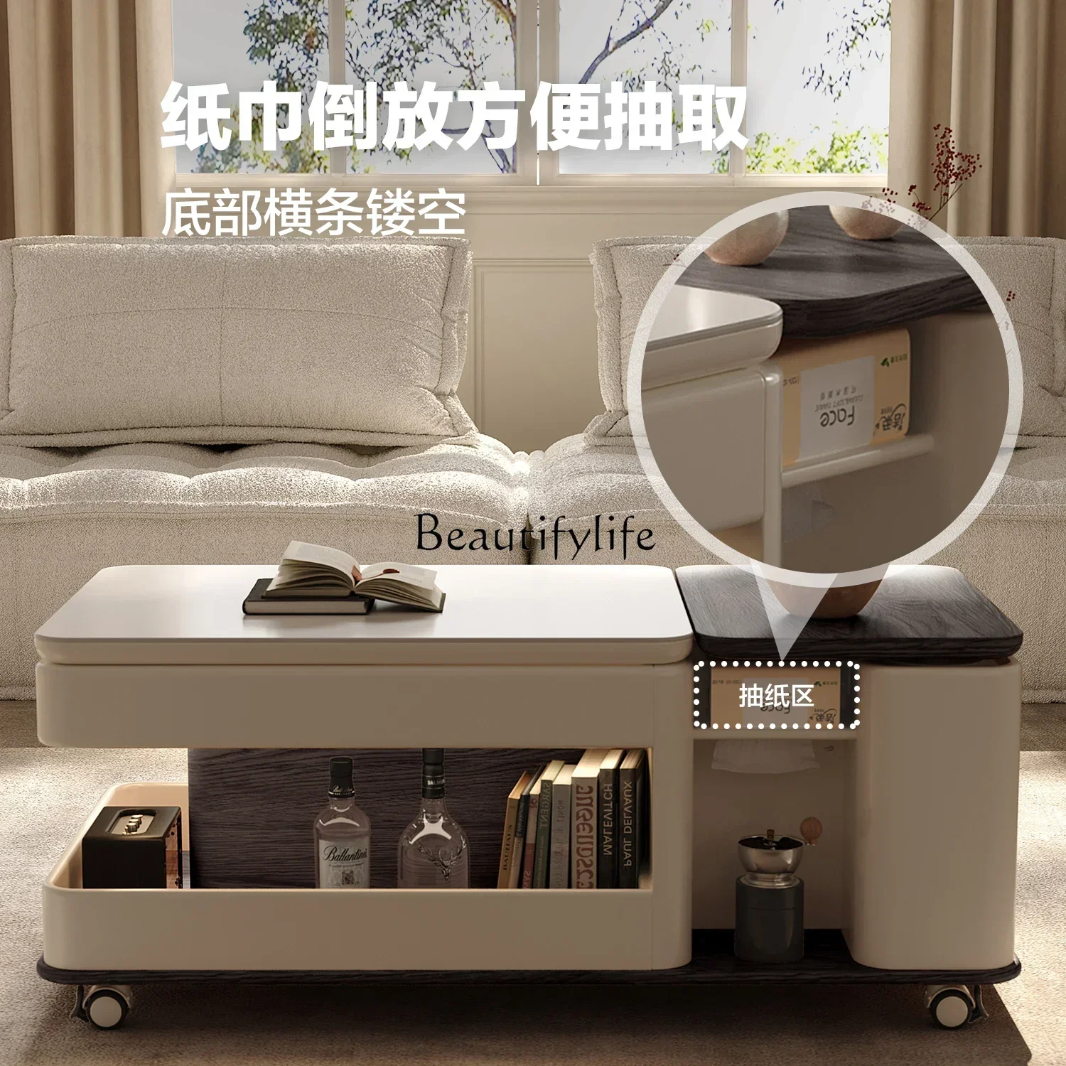 Z.-* طاولة منزلية فاخرة وخفيفة الوزن وحديثة وبسيطة ومبتكرة