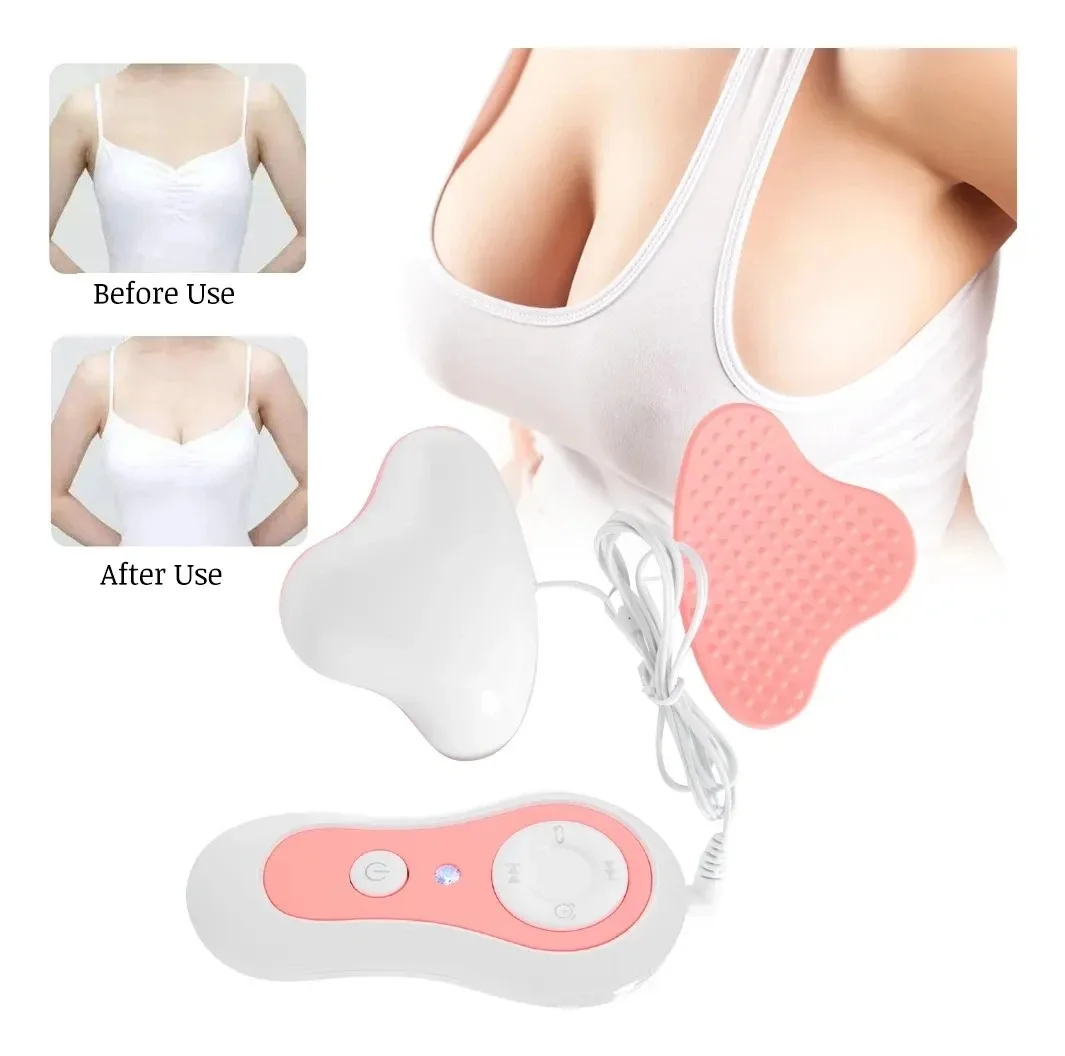 Magnet Breast Enhancer Electric Chest Enlargement Massager Anti-Chest Sagging Device Breast Acupressure Massage Therapy Tool