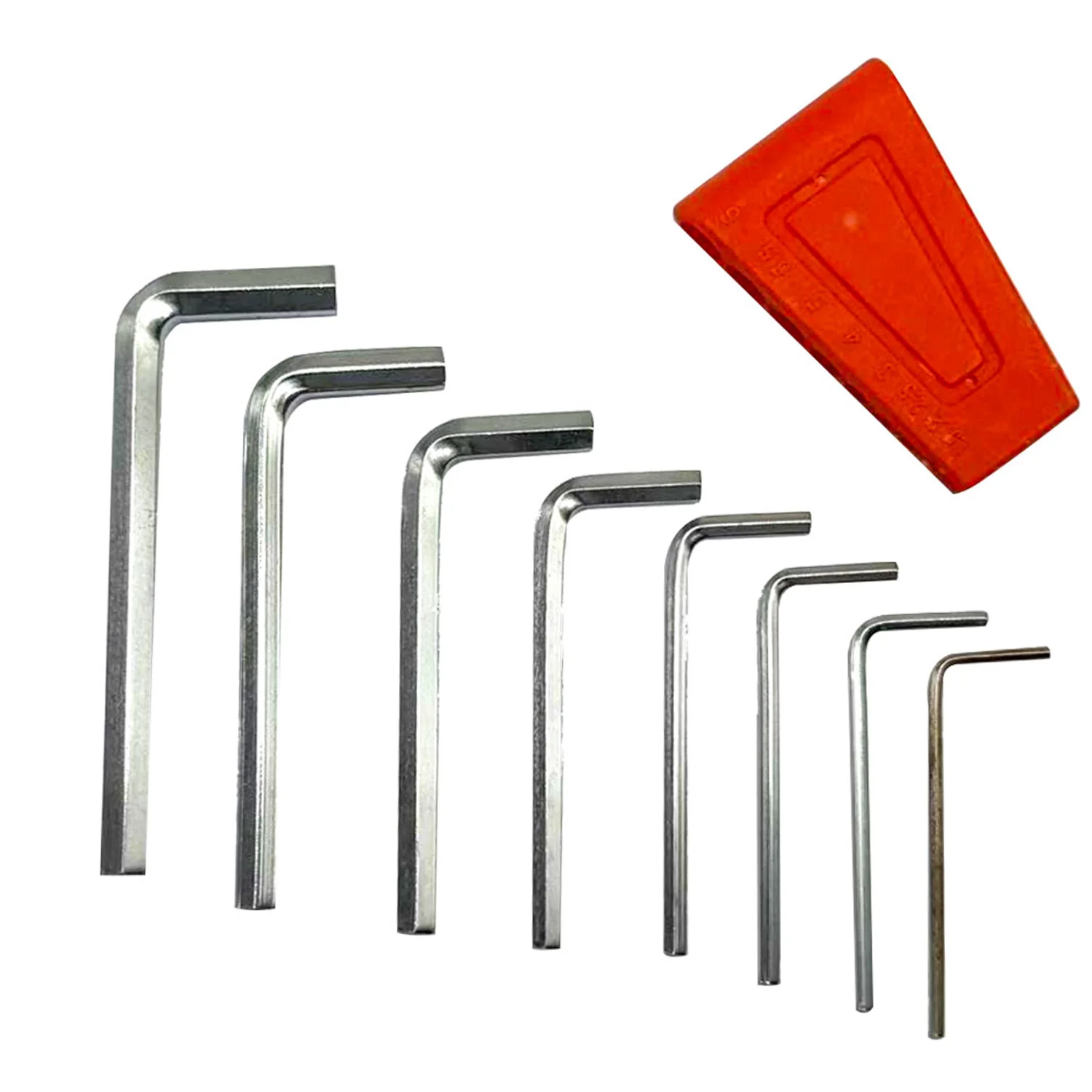 Zestaw kluczy imbusowych 7 szt. H1.5/H2/H2.5/H3/H4/H5/H5.5/H6 z uchwytem do mebli, naprawy samochodów i demontażu.