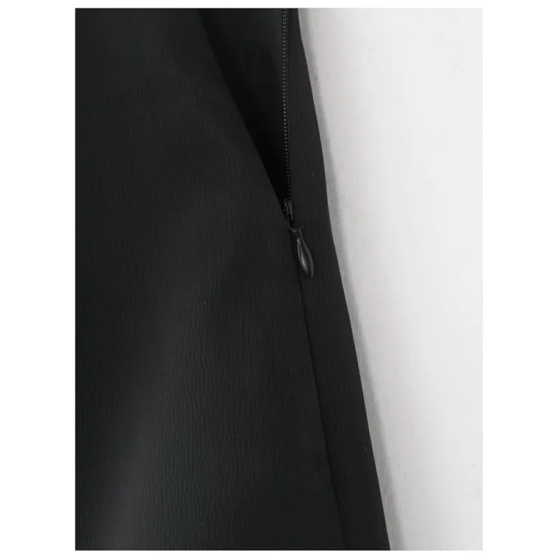 المرأة الربيع الصيف التباين الدانتيل تنحنح تنورة عالية الخصر المرأة Skort أنيقة الجانب البريدي التنانير النسائية #6