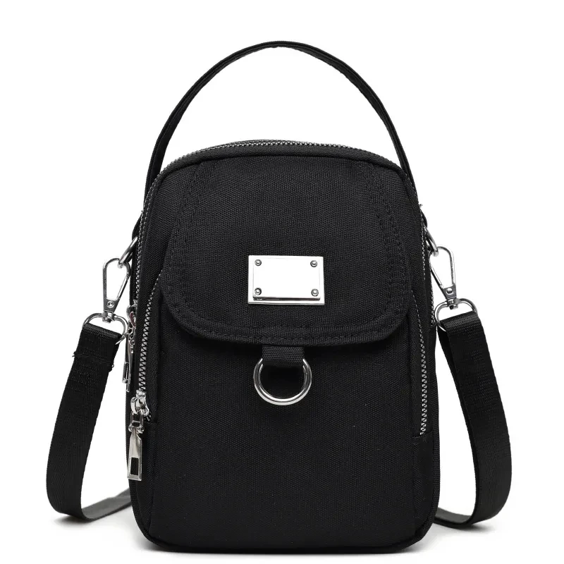 2022 Fashion Women Messenger Bag Nylon Waterproof Zipper Female Shoulder Package Large Capacity Girls Travel Crossbody Bag