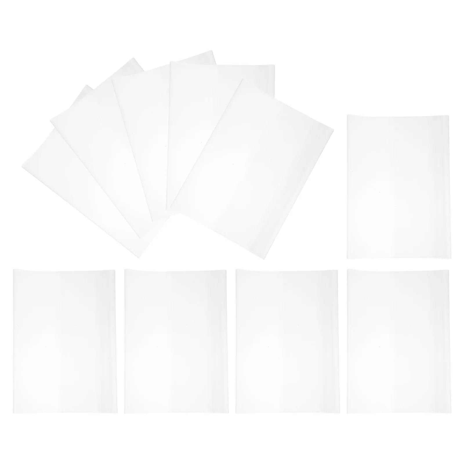 10 قطع من واقيات غلاف الكتاب الشفاف للكتب ذات الغلاف الصلب المقاومة للماء والغبار لحماية الكتب المدرسية في المكتبة المدرسية #6