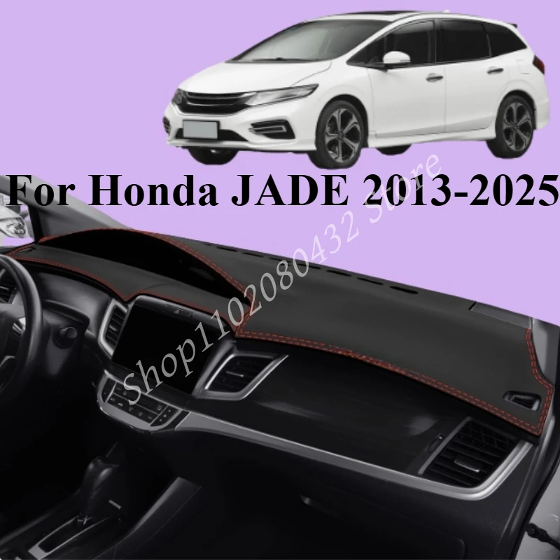 

LHD Car Dashboard Cover Dash Anti-UV Mat For Honda JADE 2013-2025 Auto Non-slip Sun Shade Pad Carpet
