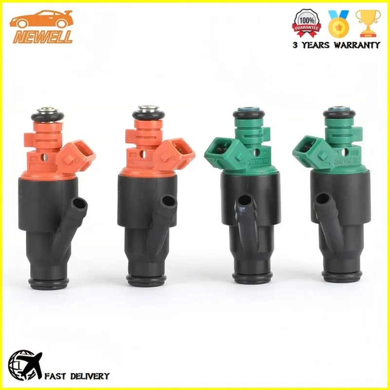 

4pcs 0280150504 0280150502 Fuel injector For Kia Sportage 2.0L 1995-2002（ 2x 0280150504） （ 2x 0280150502）Engine Fuel Nozzle
