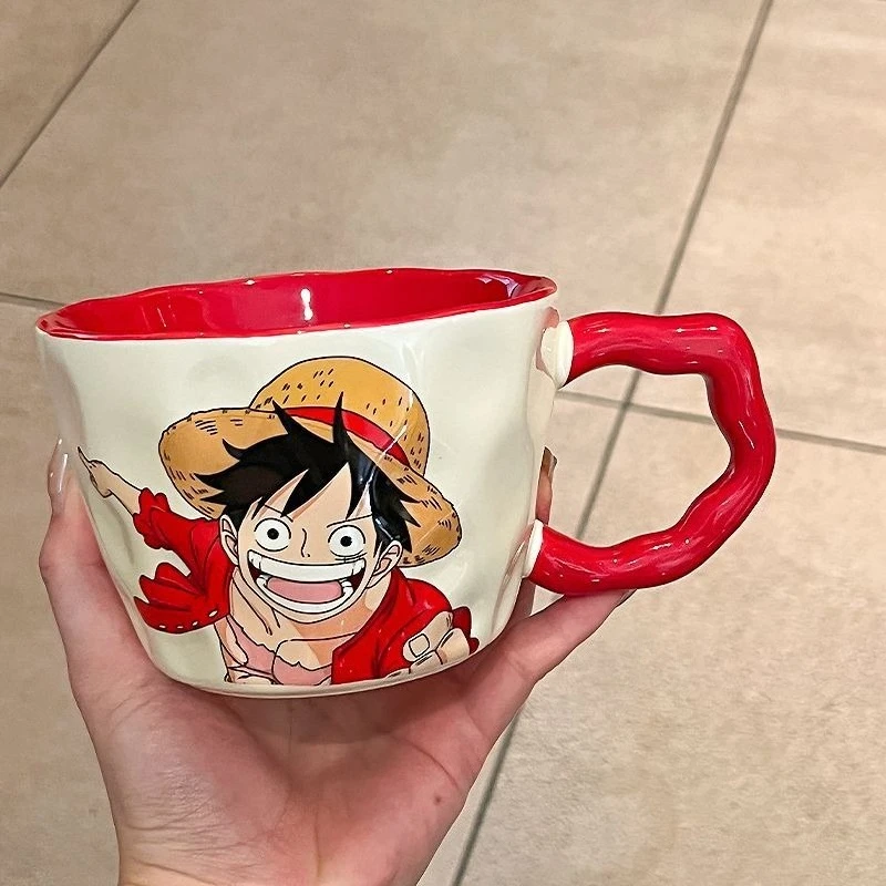 One Piece Roronoa Zoro Tony Tony Chopper Kreative Cartoon-Keramiktasse Hochwertige Kaffeetasse Exquisites Geburtstagsgeschenk – Detail 2