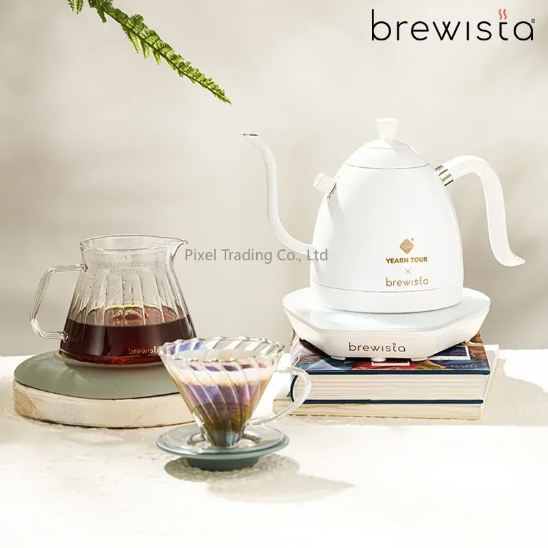 Hot Selling Brewista & YearnTour Joint Series, Adjustable Flow Temperature-controlled Pot, Hand-brewed Coffee Pot 0.6L