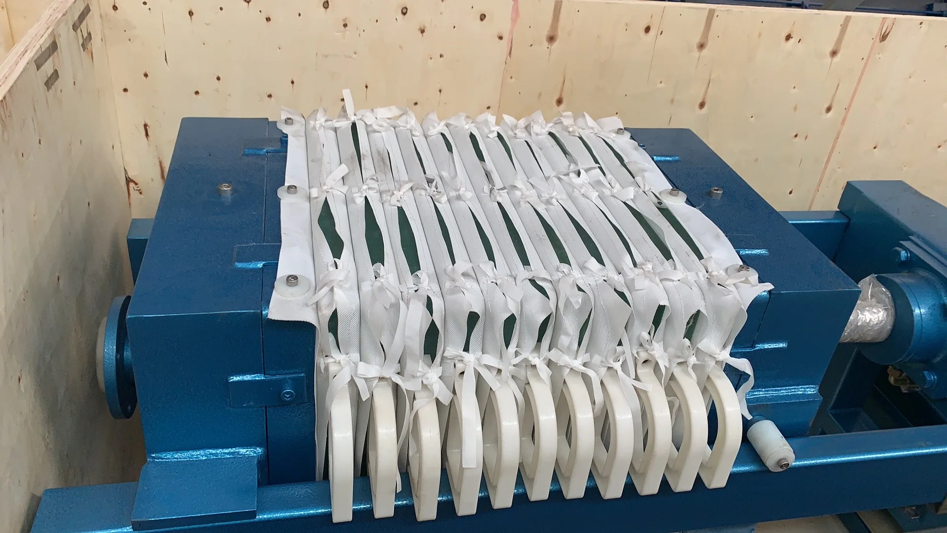 Dewatering mesin filter tekan dewatering kertas peralatan tekan filter industri