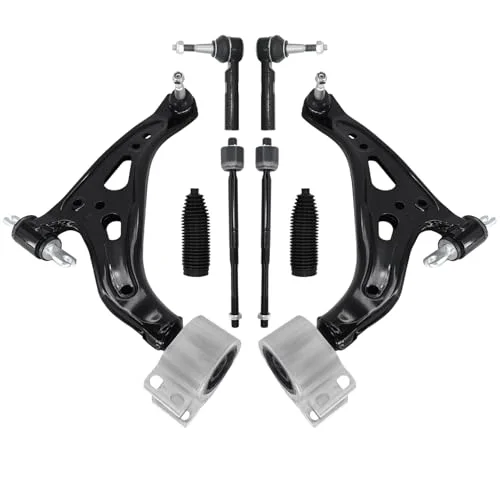 

8pcs Front Lower Control Arm with Ball Joints Tie Rods Boots for-Chevrolet Equinox 2018-2021 GMC Terrain 2018-2021 FWD