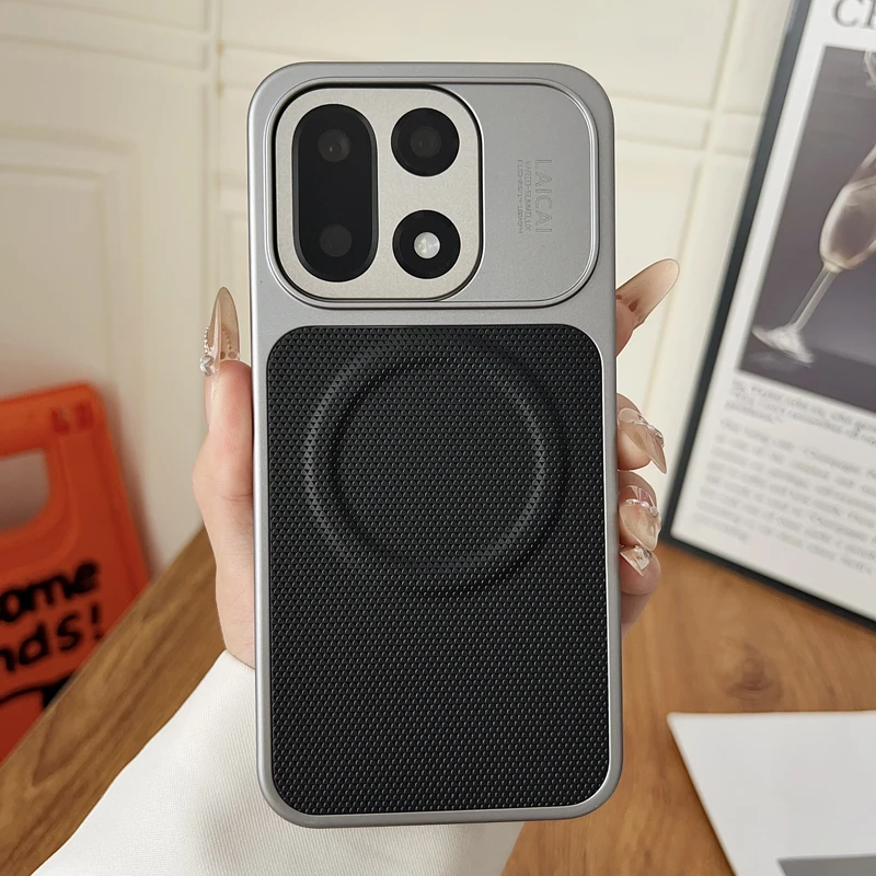 For OnePlus 15 Case ELVEV Magnetic Luxury Color blocked PU Leather Ultra Thin Bumper Phone Cover
