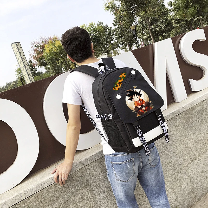 Anime Dragon Ball zaino uomo Mochilas borsa da viaggio bambini zainetto adolescente ragazzo ragazza studente zaino zaino scuola per il tempo libero