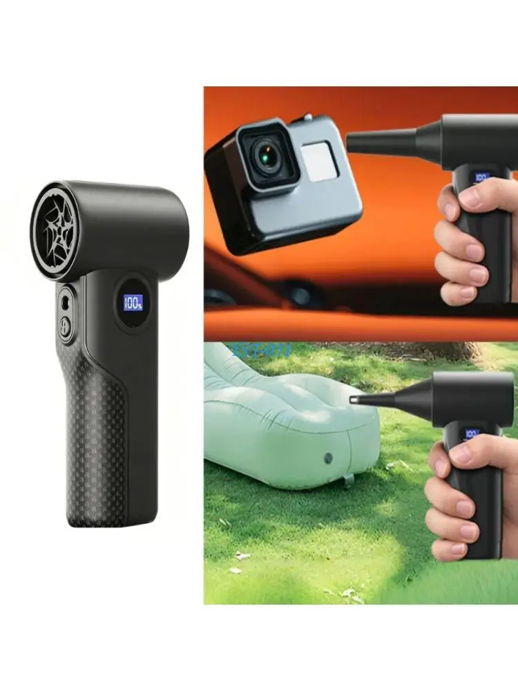 E15A Strong Metal Air Device With Internal Battery And LCD Screen For Efficient Cleaning Work