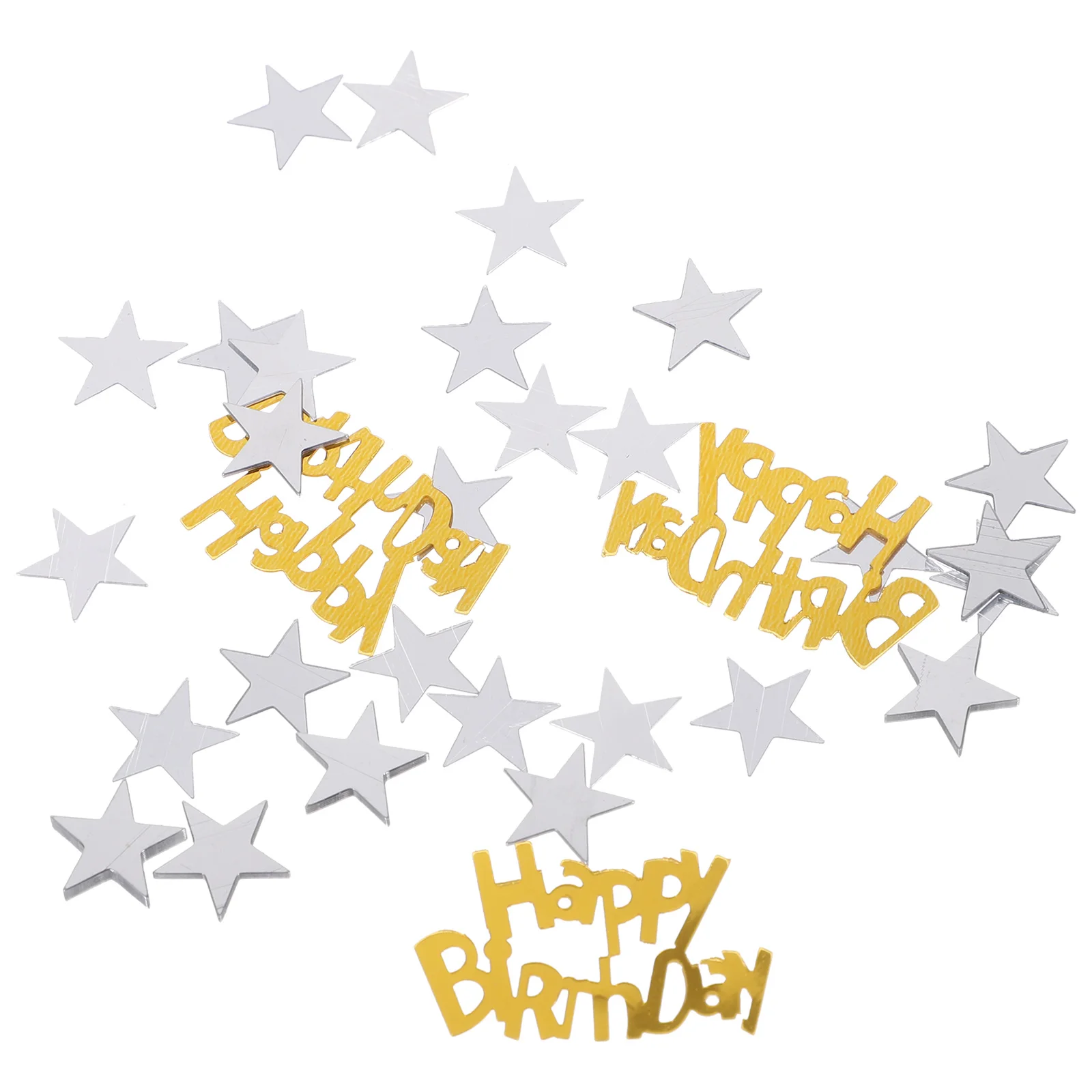 

5 Bags Sequins Pentagram Birthday Scatter Desktop Confetti Decor Party Decoration Baby