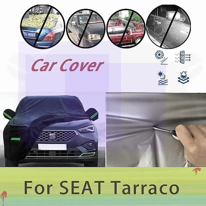 

Для наружной защиты от снега, водонепроницаемый пылезащитный чехол для автомобильных чехлов SEAT Tarraco