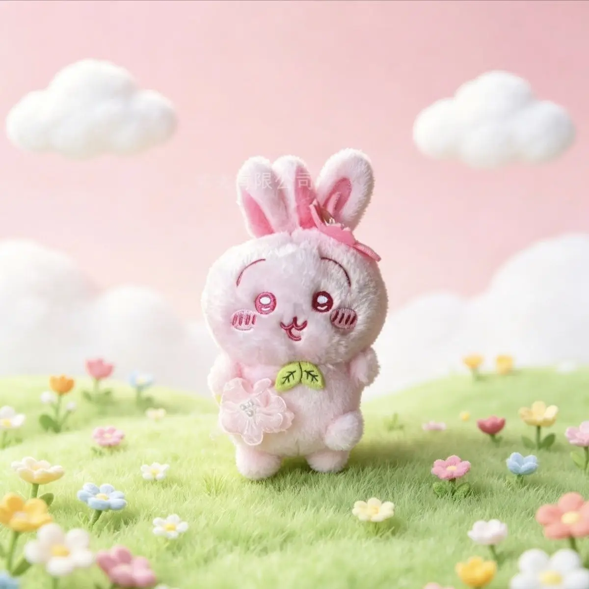 Usagi Spring Days - Peluche de dibujos animados de flor de cerezo rosa, bolso cruzado, colgante decorativo, regalo de cumpleaños para parejas