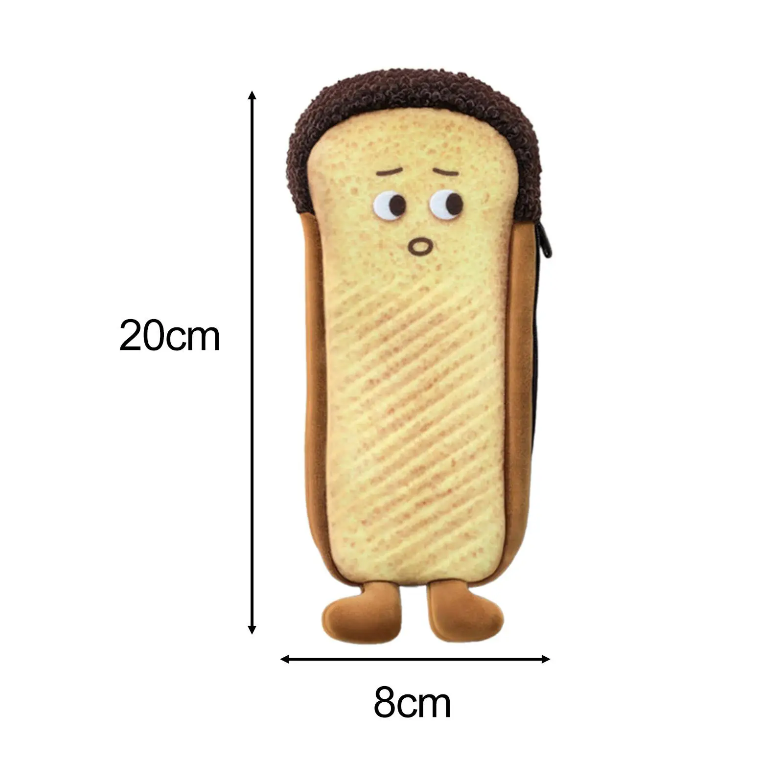 Плюшевый карандаш для хлеба, аксессуары для канцелярских принадлежностей, сумка для ручек для дома, подростков, детей