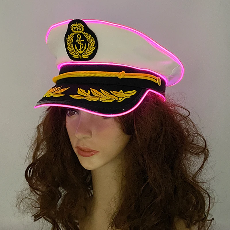 LED Light-Up Pirate Hat & Party Mask – detail image 39