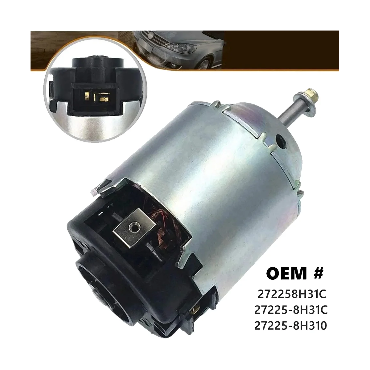 RHD Heater Blower Motor for T30 & 2001-2007 27225-8H31C 27200-9H600