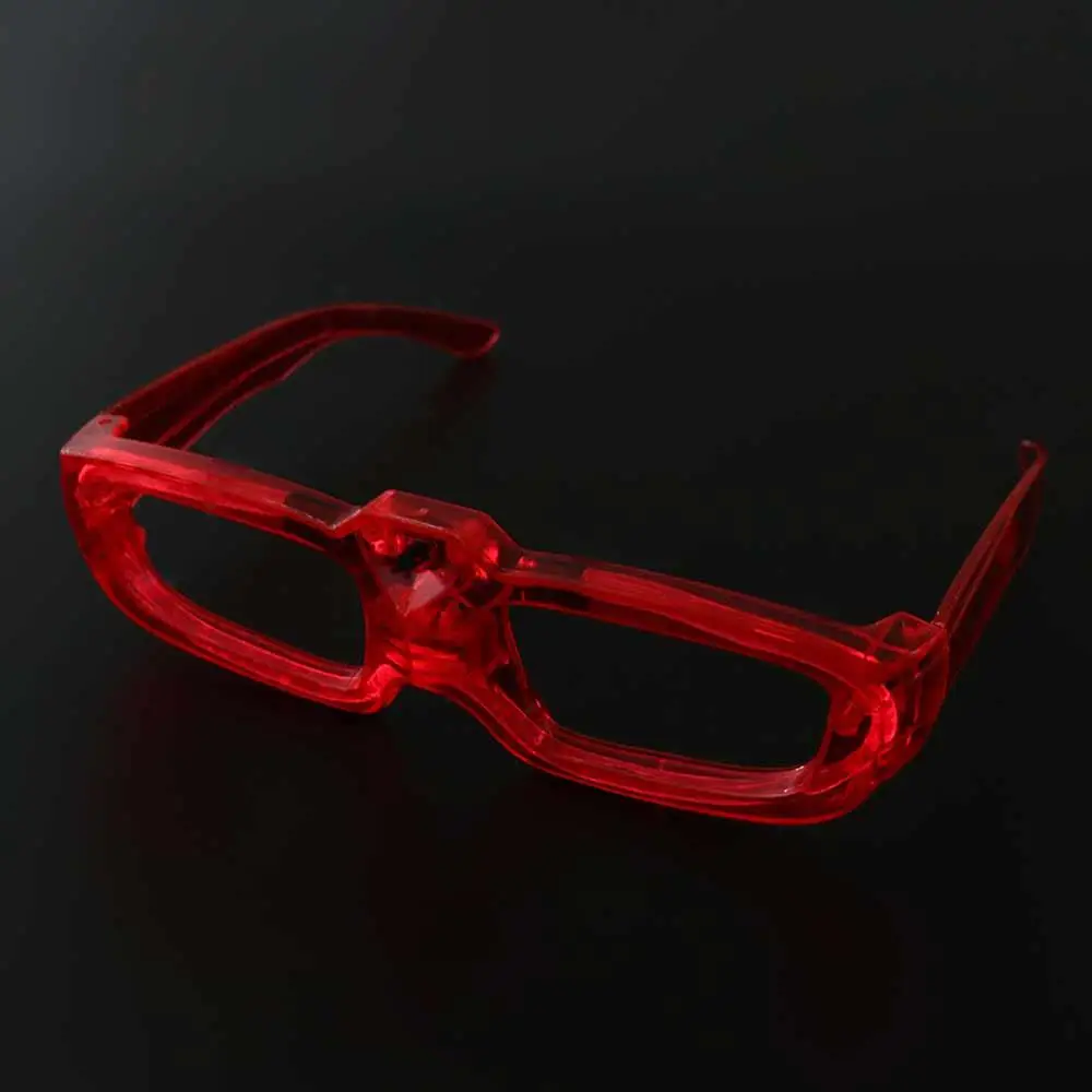 Glow in The Dark Party Sunglasses Party Supplies Luminous Glasses Glow Sticks Glasses Flashing Glasses Shutter Shades Glasses