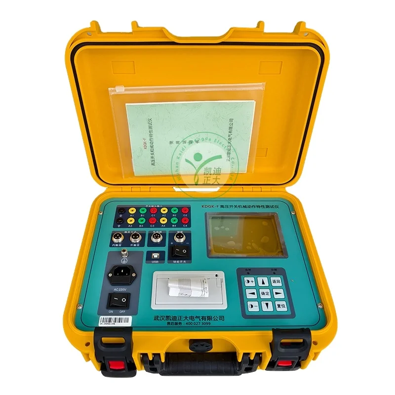 

Kaidi Circuit Breaker Mechanical Properties Characteristic Analyzer High Voltage Circuit Breaker Test Machine