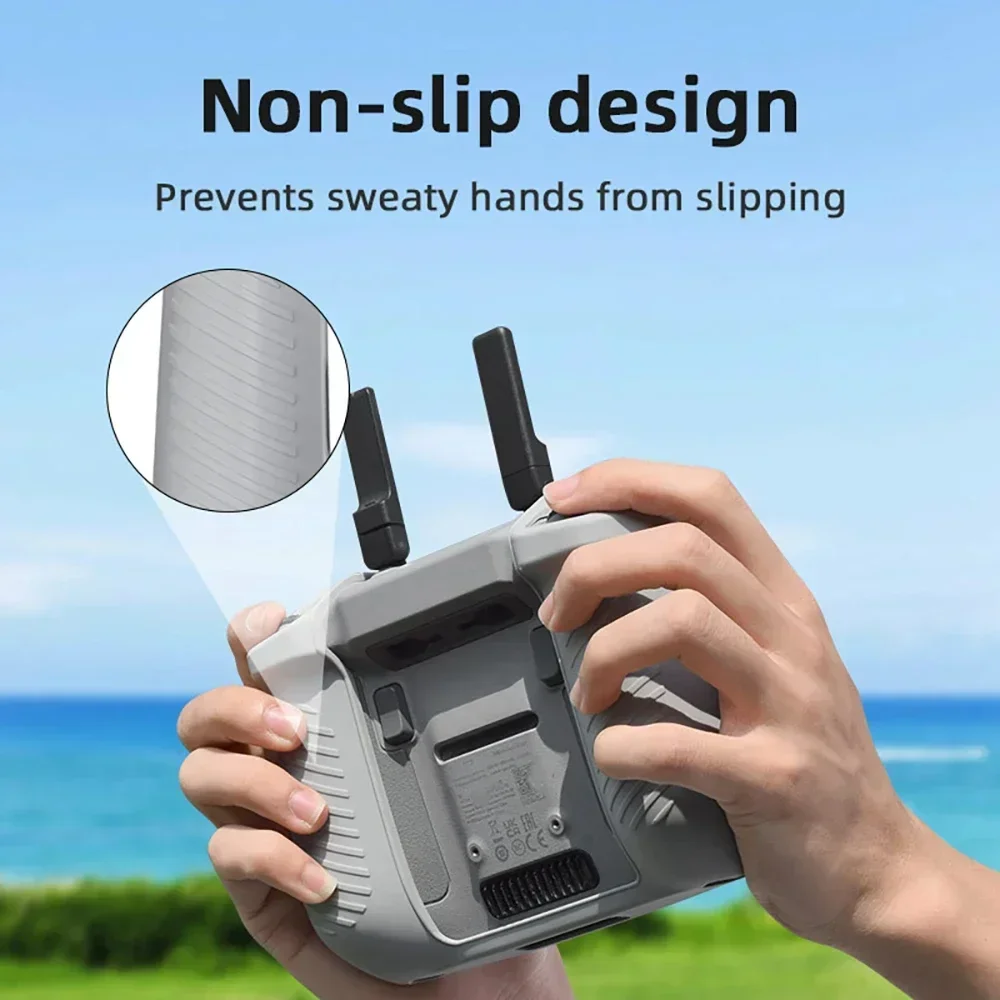 Silicone Case for DJI Mini 4 Pro/Air 3 RC2 Remote Controll Sleeve ScratchProof Protection Cover Shell Drone Controller Accessory