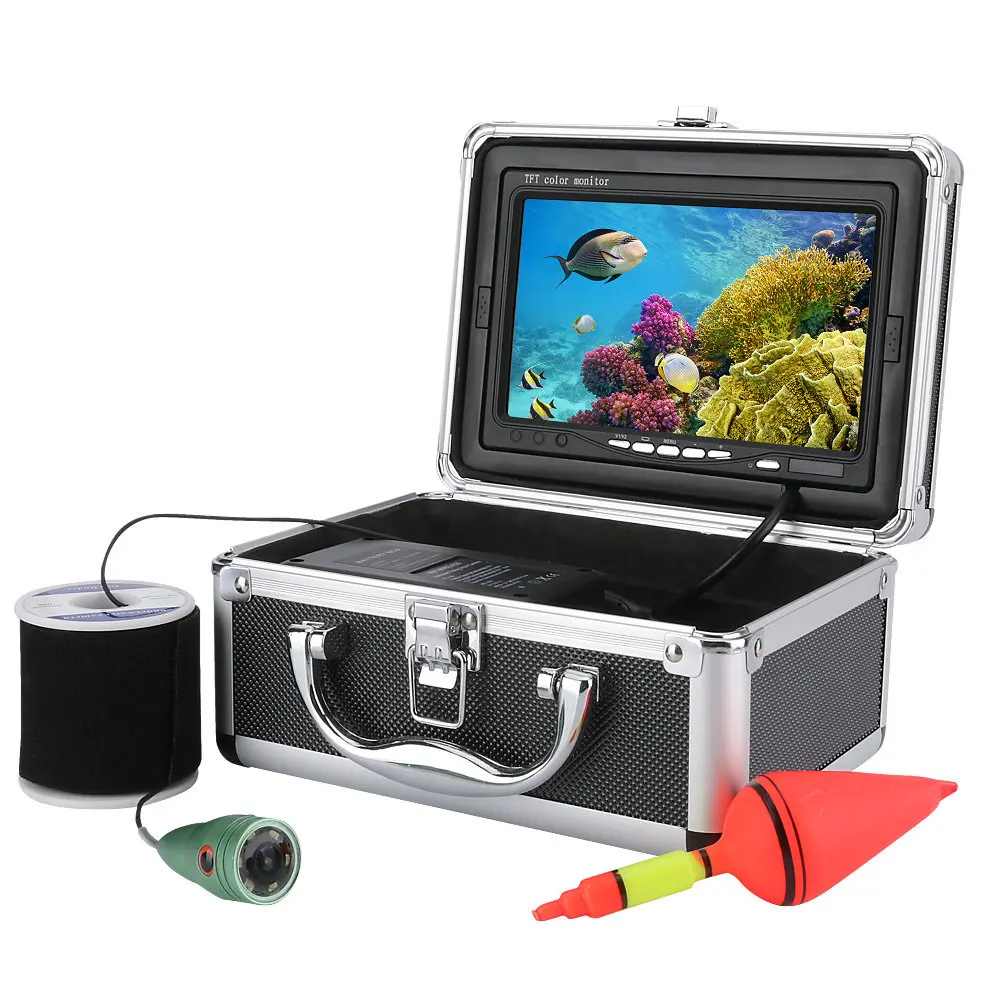 

50 meters 7 inches wireless WIFI smart underwater visual fishing device mobile phone video watch video photo fish finder