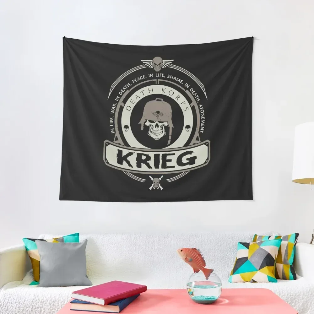 

KRIEG - LIMITED EDITION Tapestry Room Decorator Room Ornaments Aesthetic Room Decor Korean Tapestry