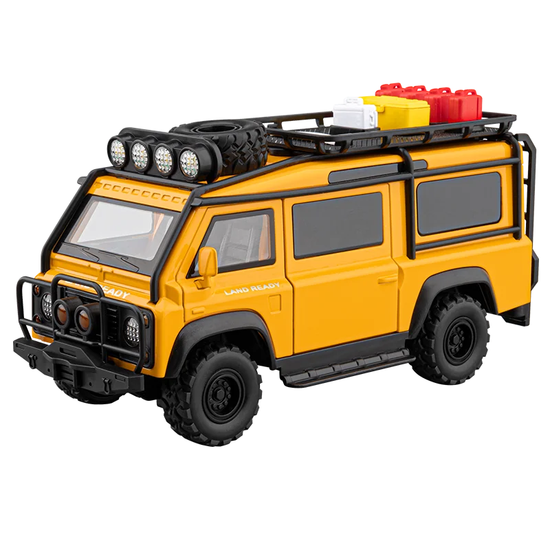 Battery Outdoor Camping - Modellino di furgone fuoristrada in scala