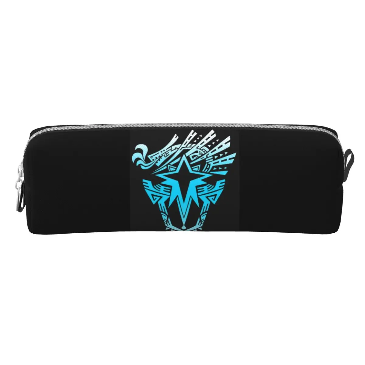 

Monster Hunter World Iceborne Logo Pencil Cases Big Capacity Pen Bags Pen Box For Boys Girls School Pencil Pouch Cosmetic bag