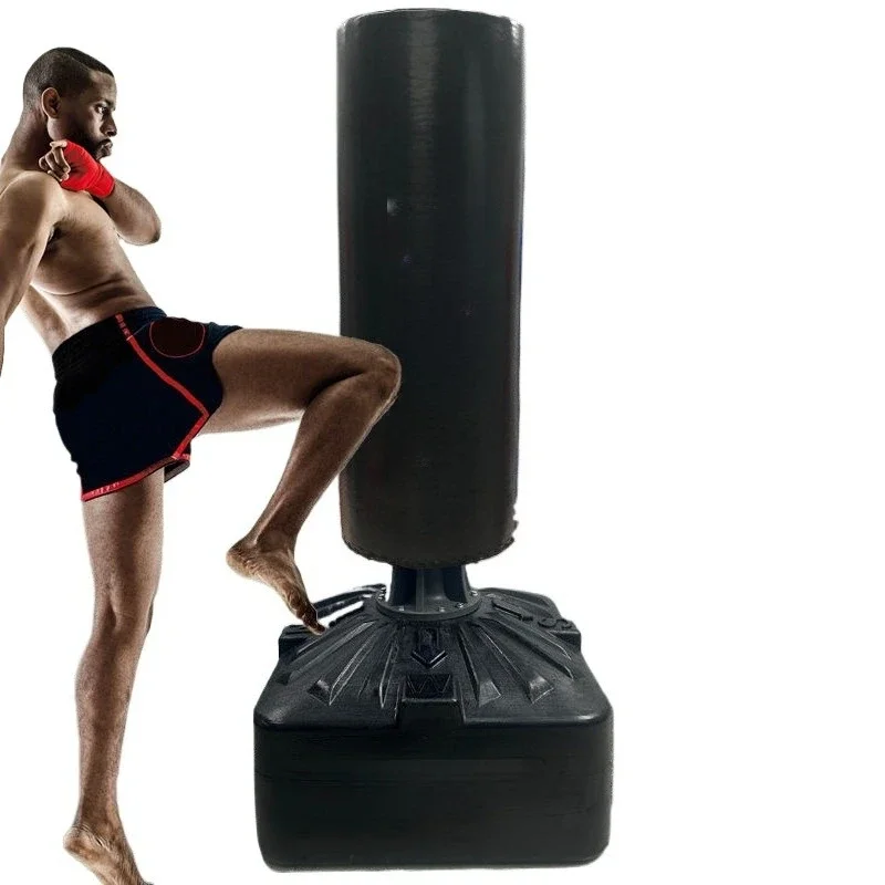 كيس رمل عمودي Sanda منزلي موسع بهلوان جريء للتدريب على الملاكمة فنون الدفاع عن النفس