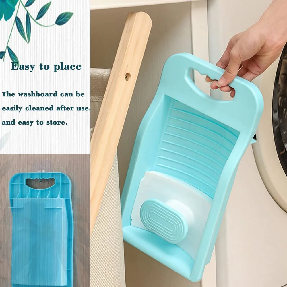 Underwear Mini Washboard Baby Clothes Sock Washing Board Portable Hand Wash Laundry Non-Slip Convenient  Personal Washboard