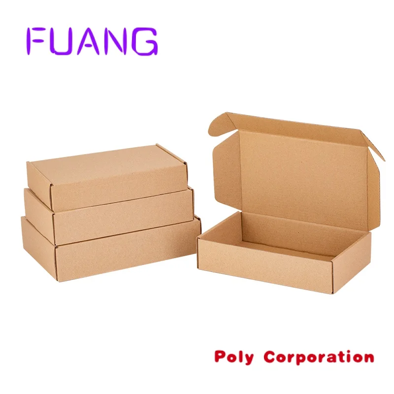 Custom  Xingyikang custom logo printing corrugated cardboard packaging mailbox wholesale color recycled brpacking box for small 