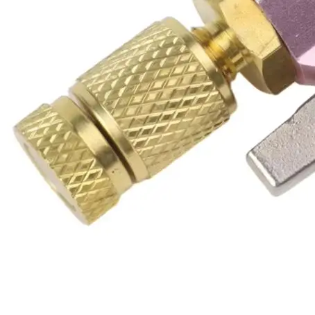 

Набор инструментов для снятия сердечника клапана HVAC с сердечником клапана 2 размера 1/4 дюйма и 5/16 дюйма для R1234YF и инструмента для разборки автомобиля R410