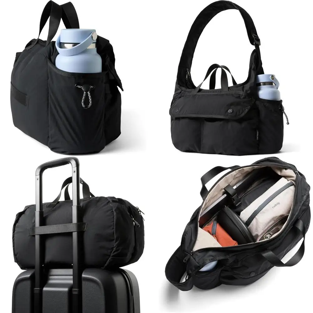 

Dual-Purpose Travel Bag with Integrated and External Storage, Plus Cushioned Comfort