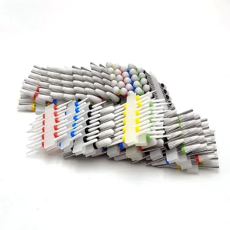 10 Ceramic Drill Bits, Milling Cutters, Rotating Nail Polish Grinding Machine Accessories, Overflow Removal Tool Accessories2026