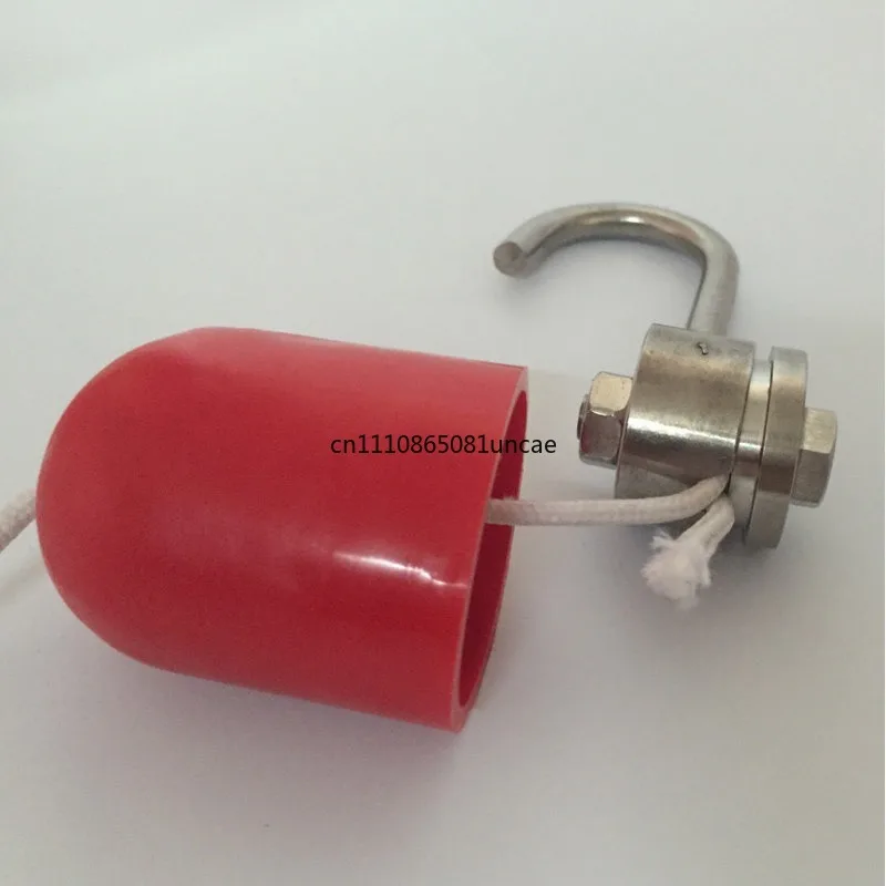 Stainless Steel Lane Line Tightener with Rubber Sleeve Lane Buoy Hook Pool Accessories Lane Wire Puller