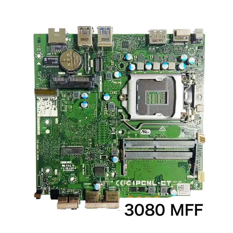 

For Dell 3080 MFF Motherboard IPCML-CT CN-0J2J3Y J2J3Y 0FGK1C HGFJM M3F6C Mainboard 100% Tested OK Fully Work Free Shipping