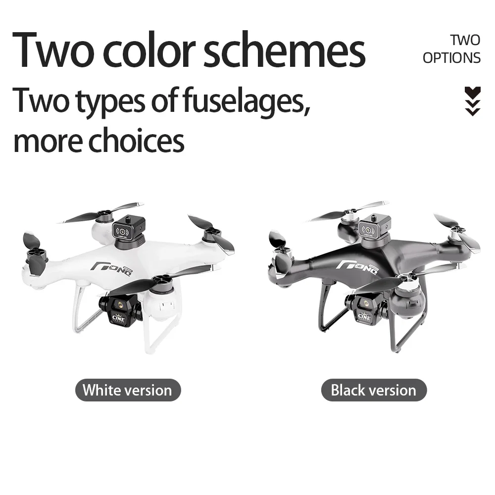 Drone Mini E55 com Câmera Dupla 8K HD