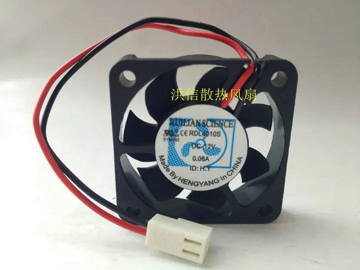 Freight free new original XINRUILIAN RDL4010S DC12V 0.06A 4CM silent cooling fan