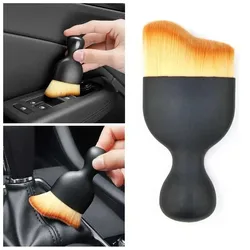 Brosse pour Livres d'Nikde Voiture avec Boîtier, Console Centrale, Sortie de Climatisation, Outils, Accessoires