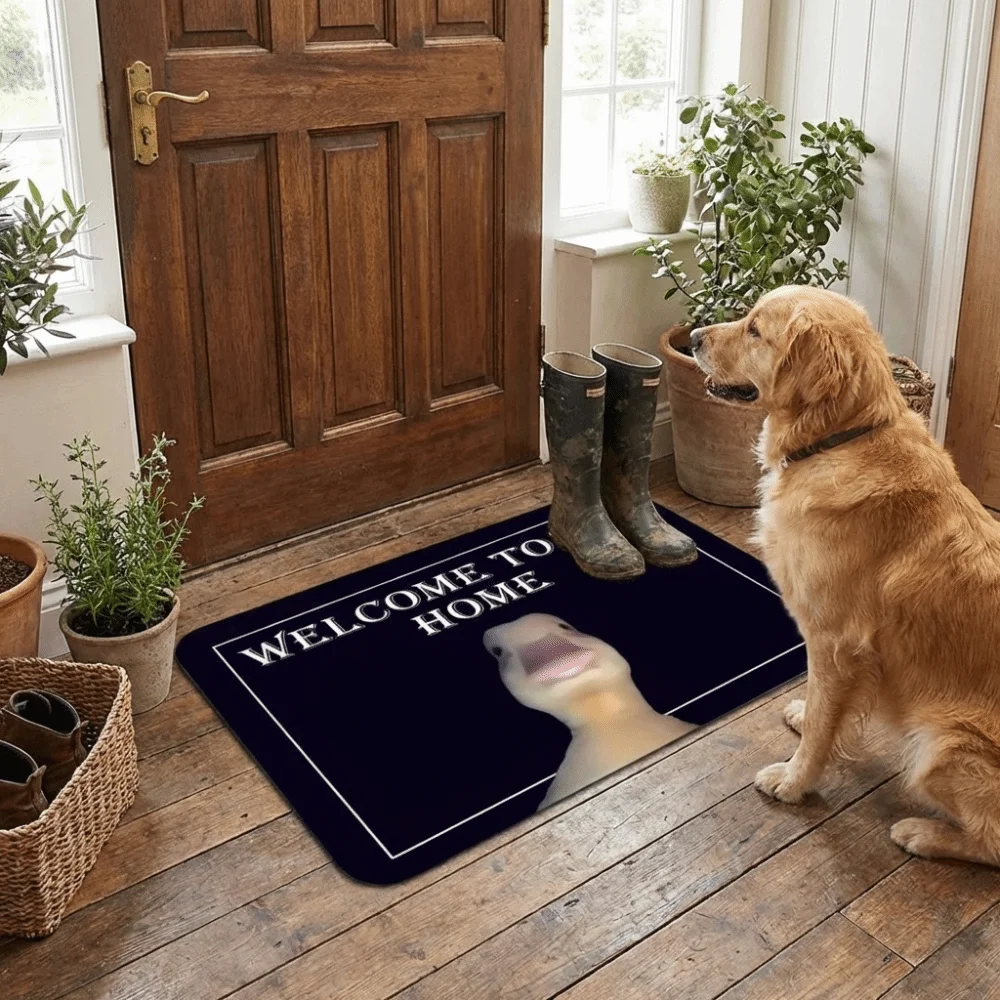 Creativity Non-slip Beagle Floor Mat Water-absorbing Abrasion-resistant Bathroom Carpet Durable Door Carpet Home Decor