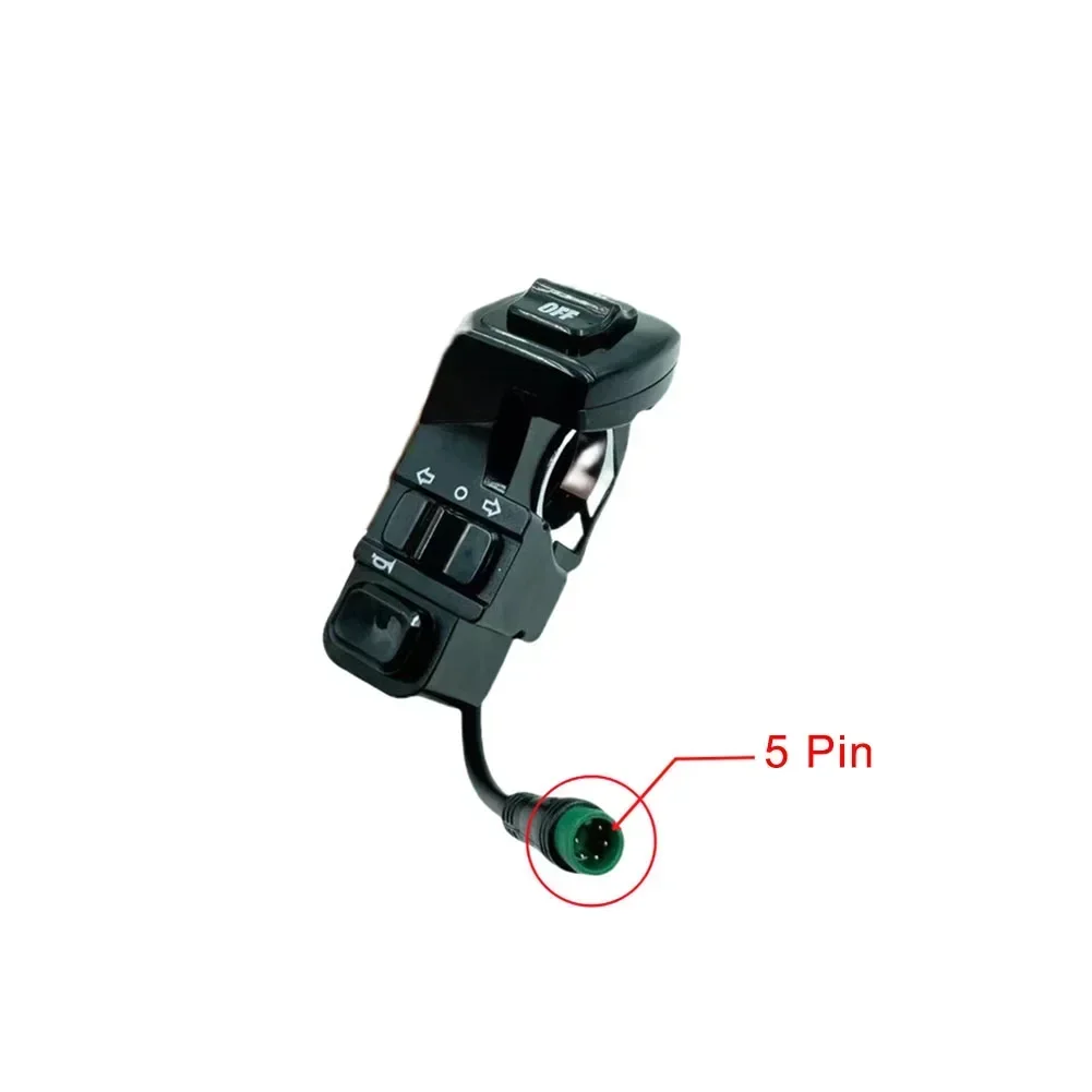 For Kukirin G2 Pro For G2Max For G3 Pro Electric Scooter Handlebar Switch with Headlight Bell and Turn Signal Function