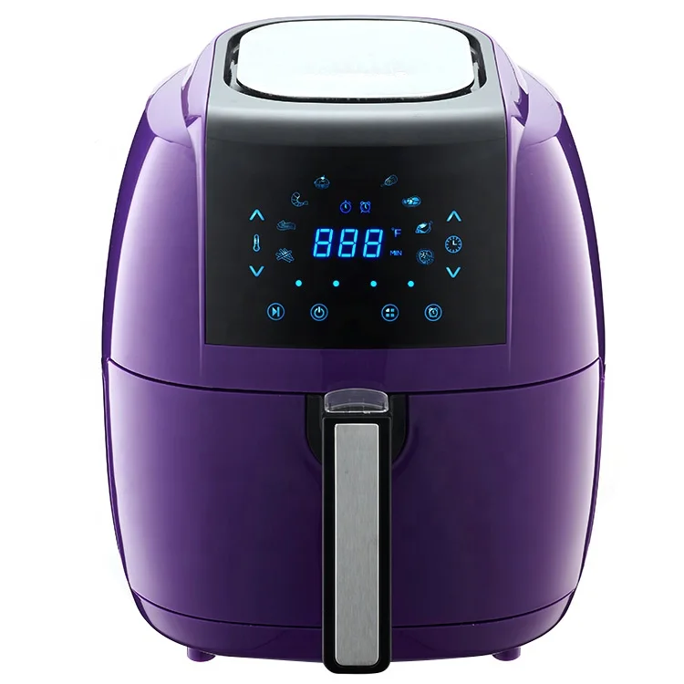 Home Choice Stainless Steel Touch Screen Turbo Air Fryer Without Oil