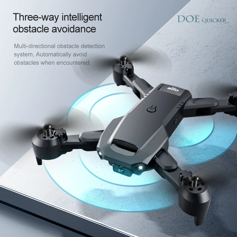 V23 Mini RC Drone with 4K 1080P Wide Angle HD Camera WIFI FPV Drones Height Hold Obstacle Avoidance Helicopter Dron Gift Toys