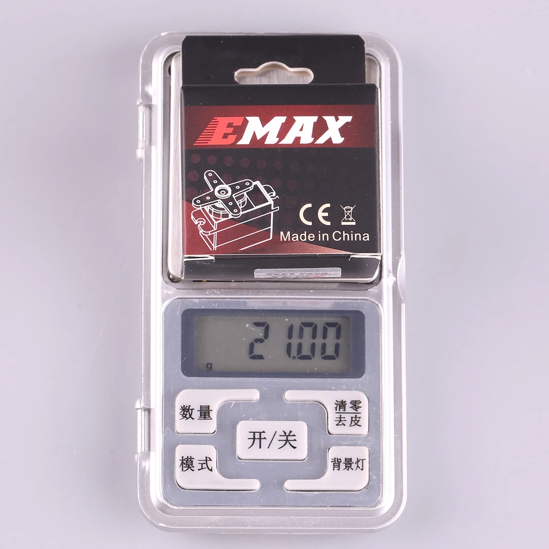 Emax ES3302 4,8 V/6,0 V 2,4/2,8 kgf.cm Metall Getriebe Analog Mini Servo Futaba JR Stecker für RC Flugzeug Hubschrauber Segelflugzeug Spielzeug