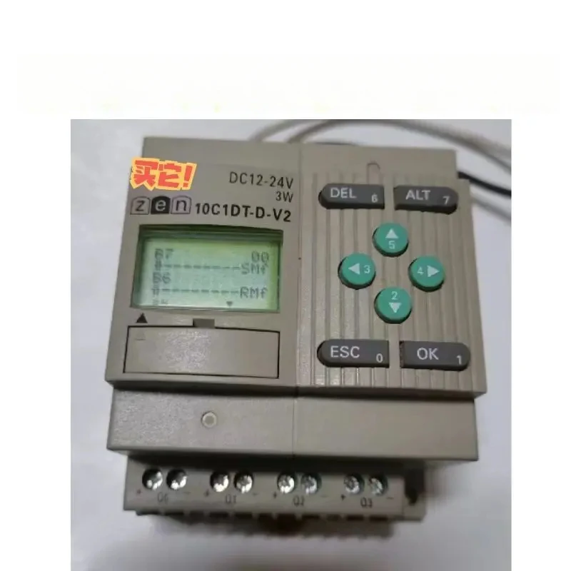 

Used ZEN-10C1DT-D-V2 programming relay tested OK function intact