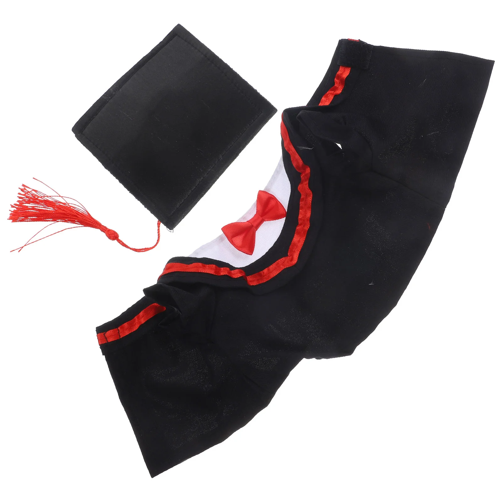 Abiti da laurea per vestire l'indumento, decorazioni, abbigliamento, regalo, cappelli, costumi