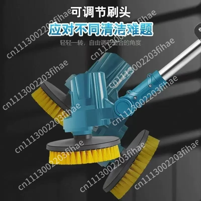Cleaning manipulation, garden slate scrubbing, moss removal, floor scrubbing, outdoor wall toilet cleaning